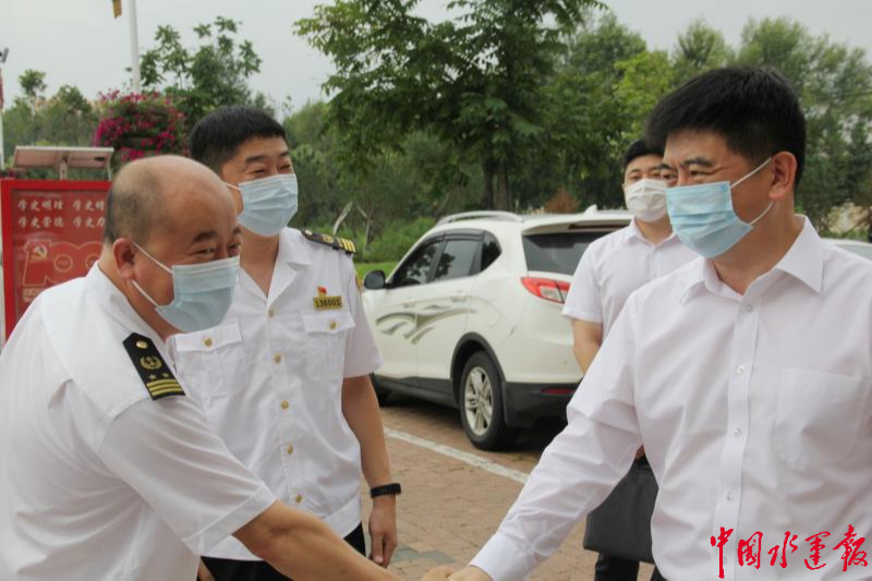 伊春市赵立涛副市长到伊春海事局调研视察工作