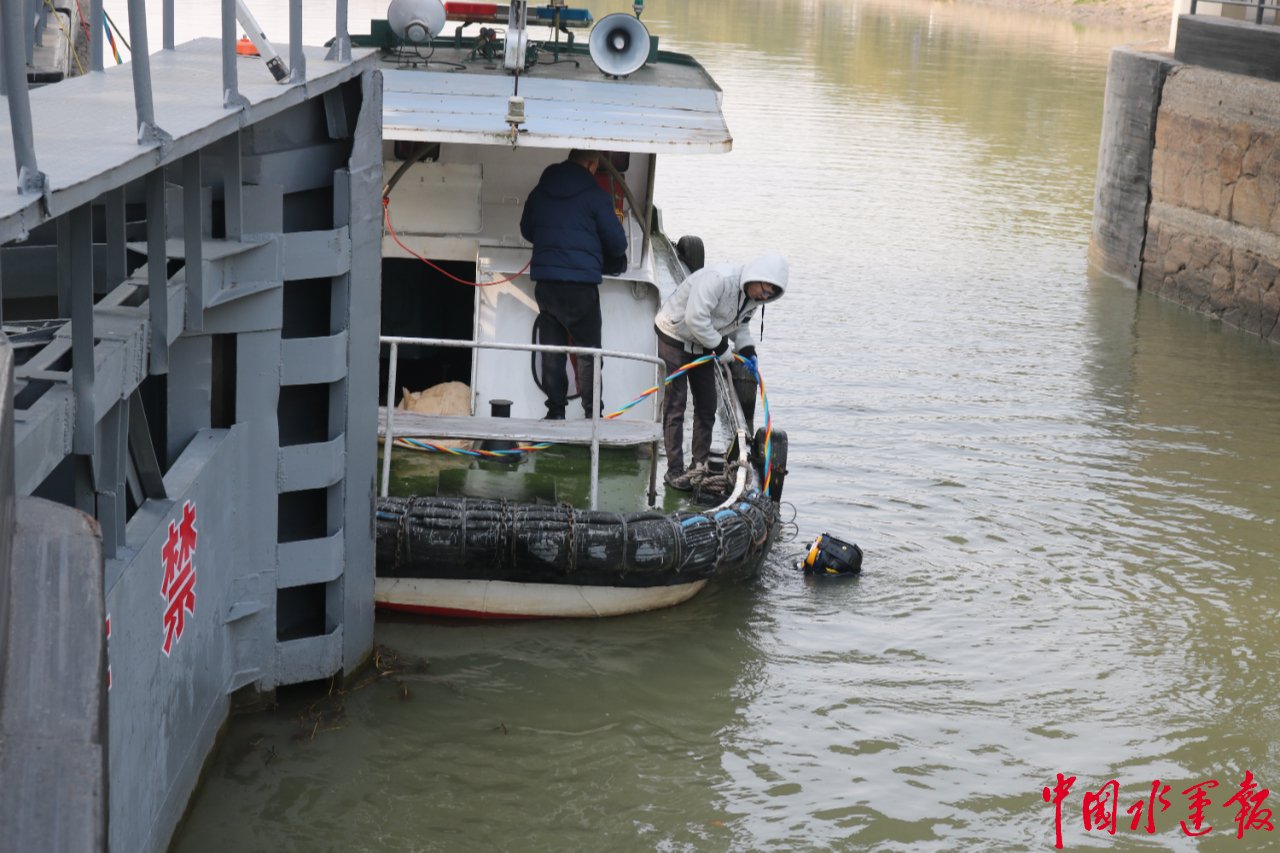 樊川船闸水下“体检”保春运平安——中国水运网