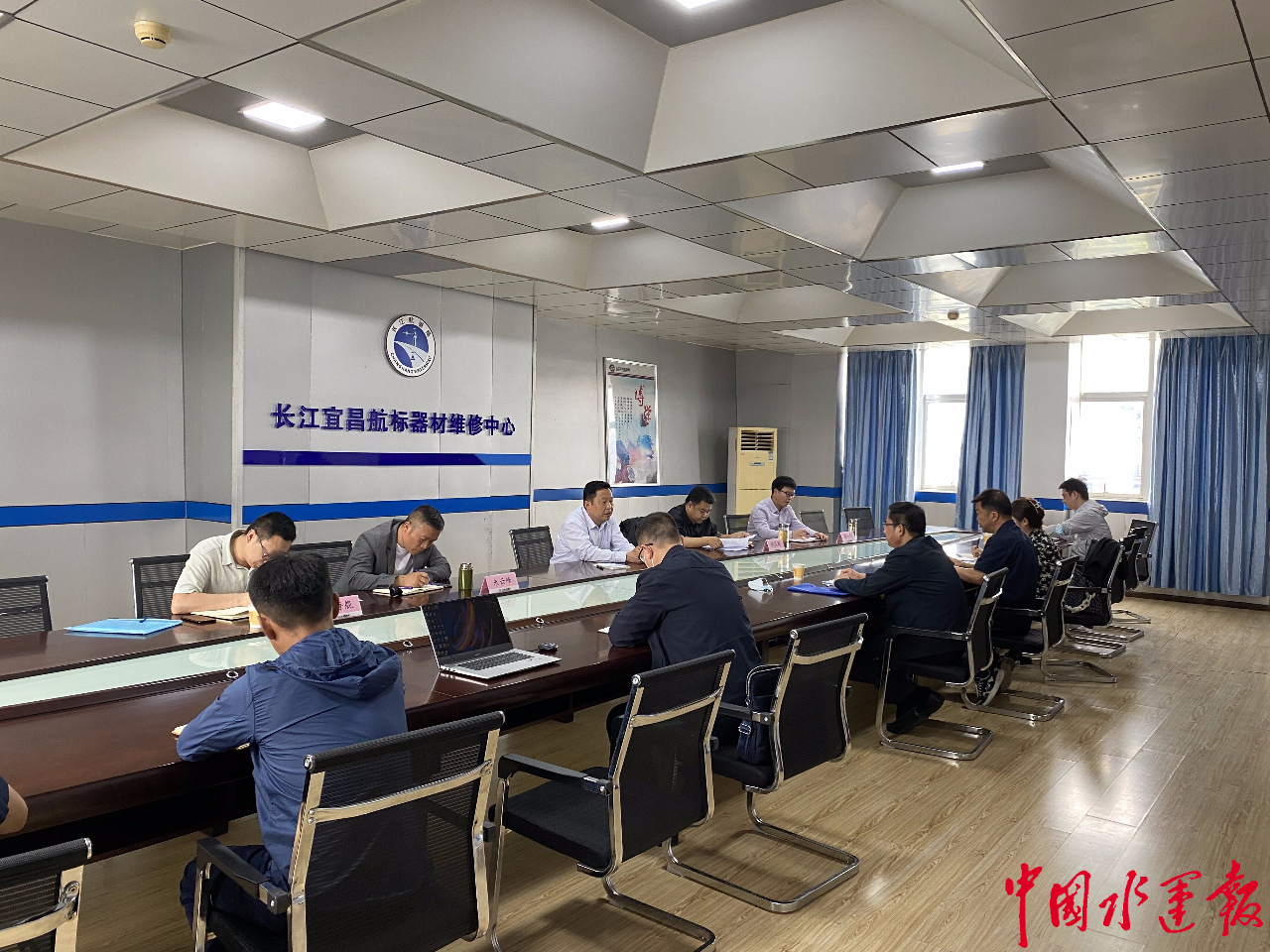 长江航道局副局长周仕武到宜昌航道局调研