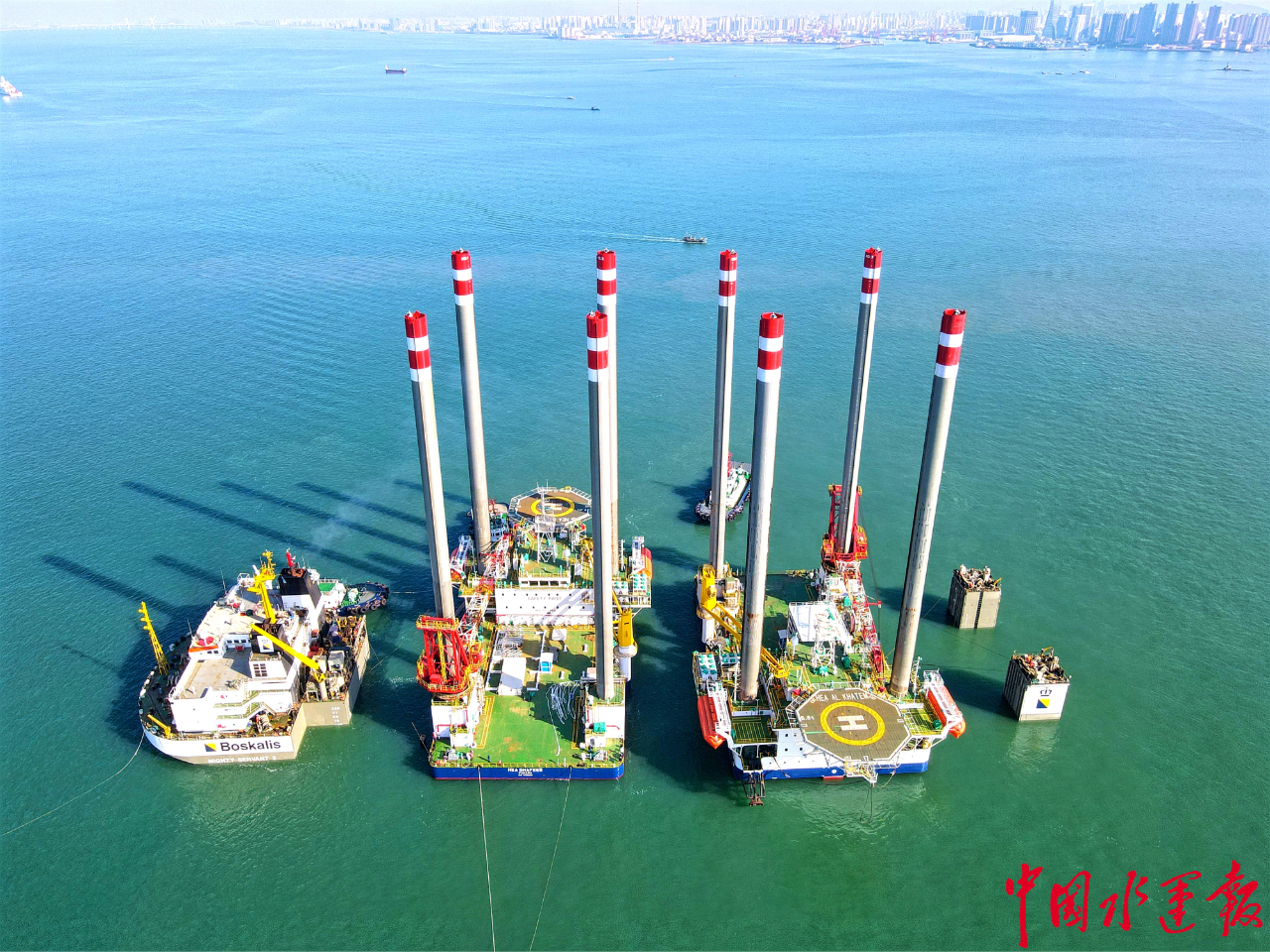 武汉船机两座新一代“海上移动城堡”交付——中国水运网