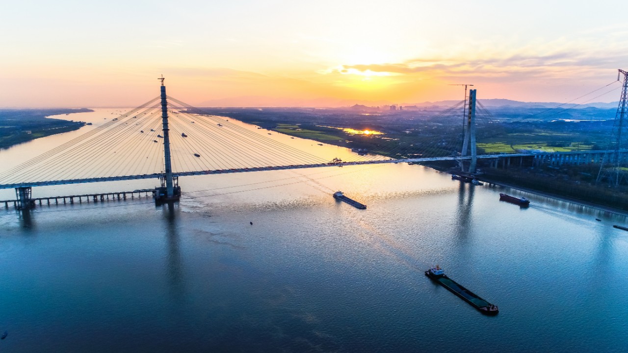 安徽又一座长江大桥池州长江大桥建成通车