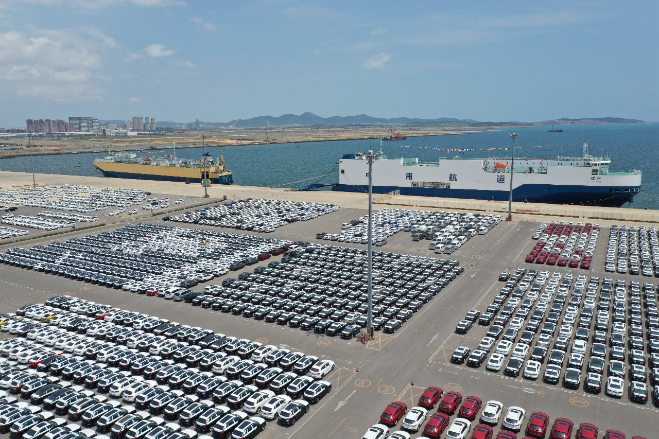 华晨宝马外贸出口口岸落户大连