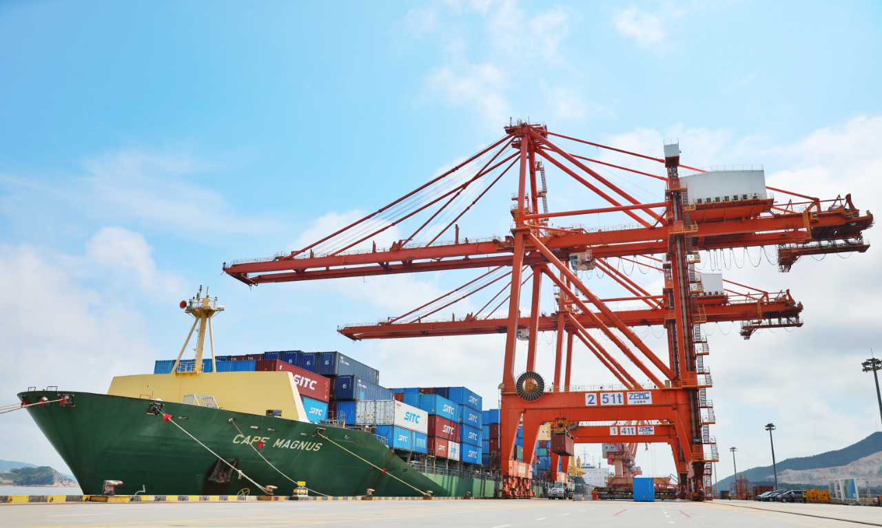 温州港开通"温州-印尼"集装箱航线