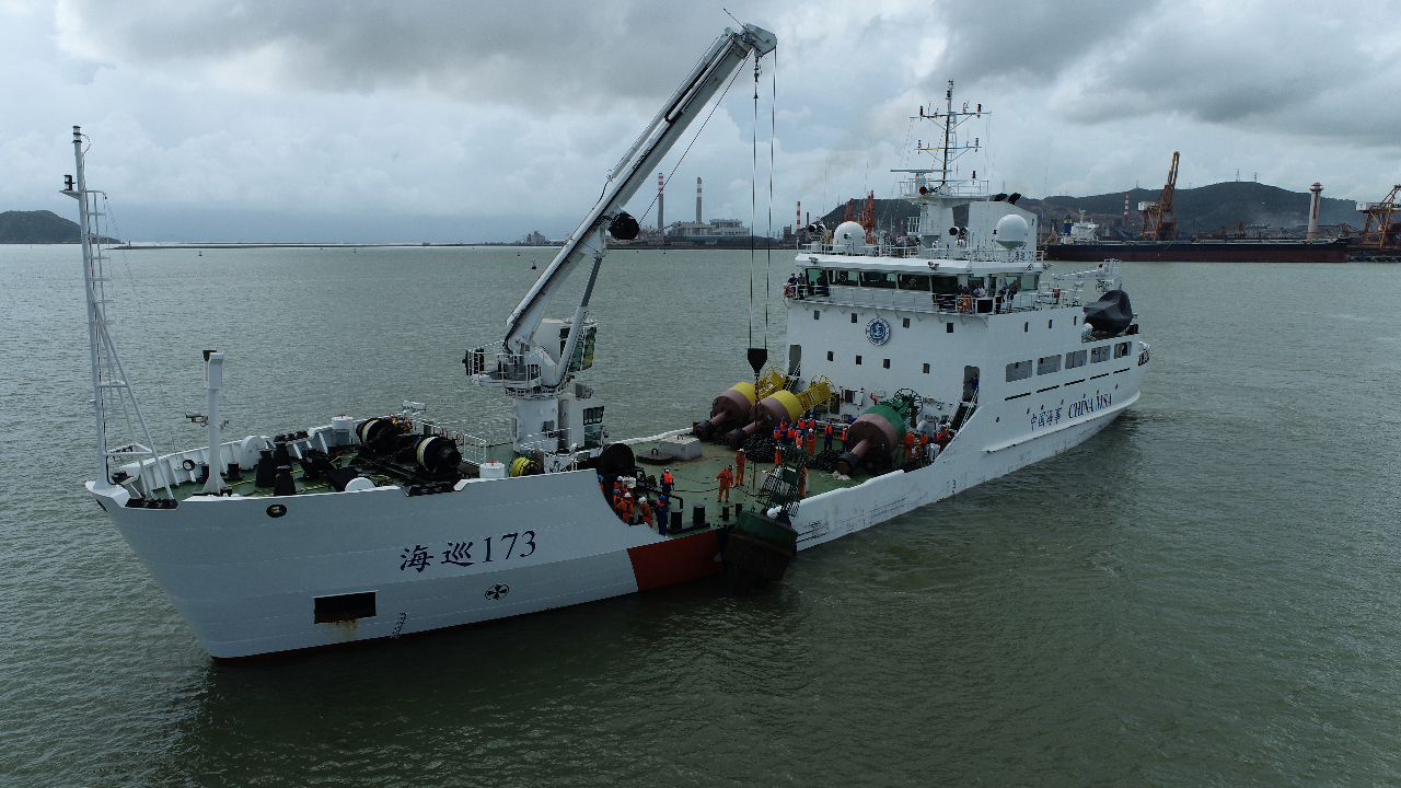 交通运输系统最大航标船列编 重点承担南海海域航海保障任务