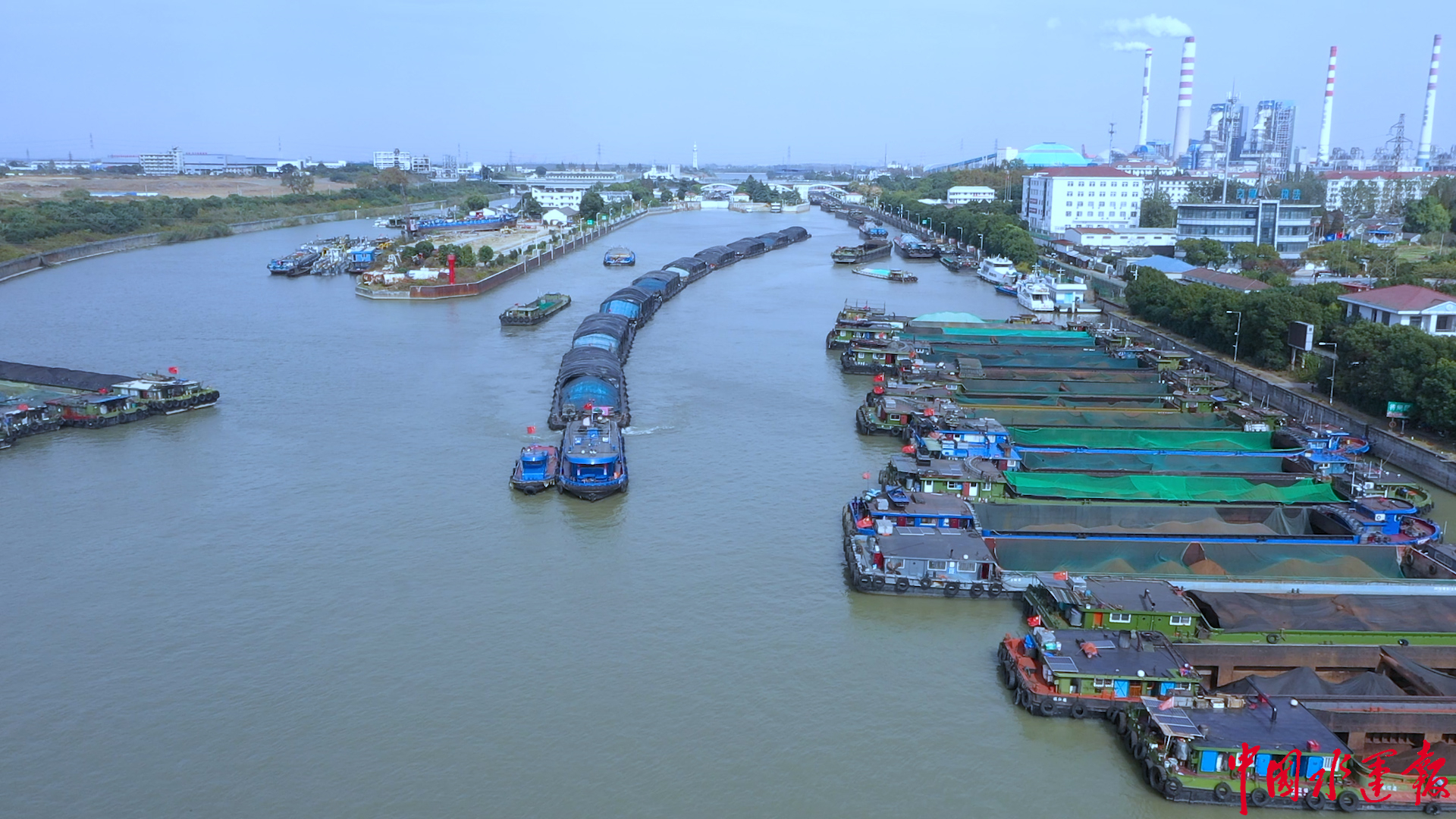 香河运河码头图片