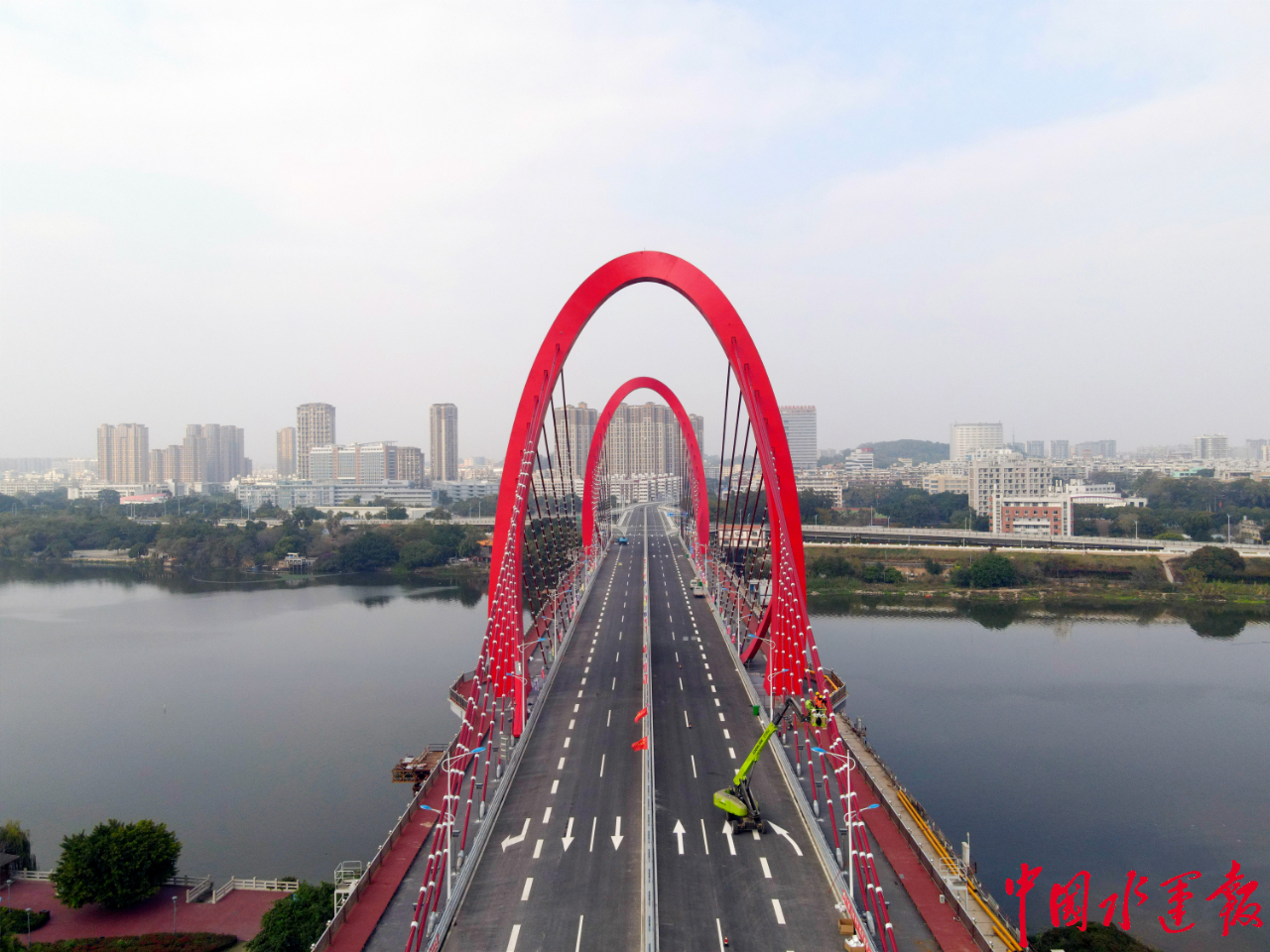 三个首次打造时空之门网红桥02漳州芝山大桥建成试通车