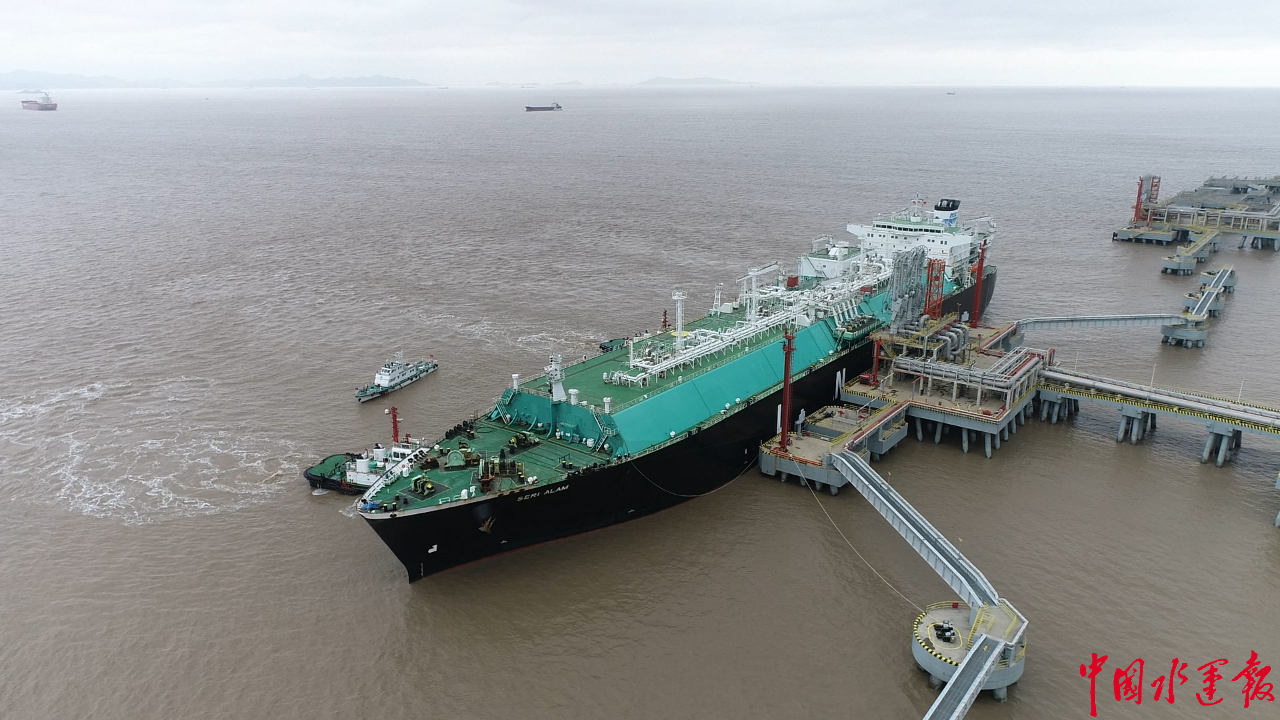 舟山口岸扩大开放通过验收后迎首艘外籍lng船--中国水运网