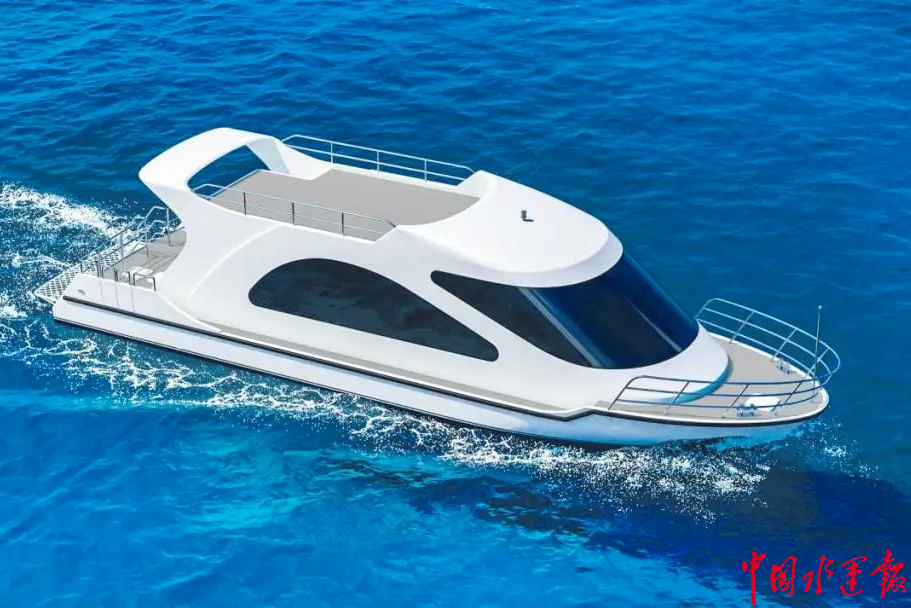 湖北首艘新能源客渡船开工建造