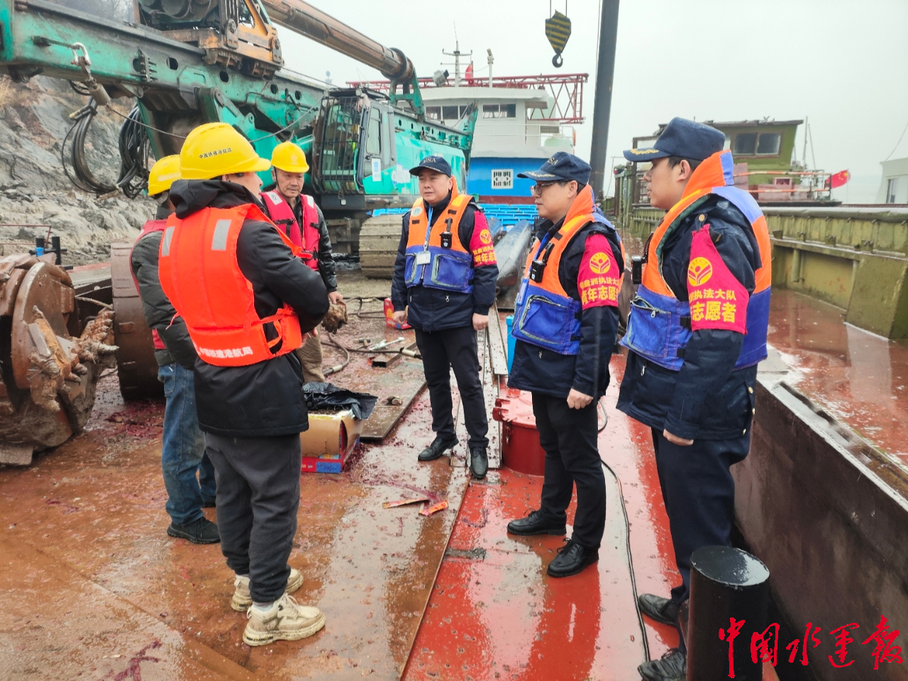 黄石蕲春海事情暖春运回家路用心服务护平安