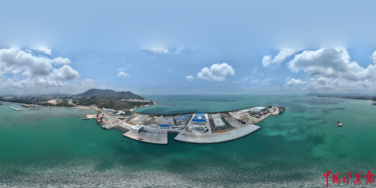 国内首座公共科考码头项目顺利完成交工验收