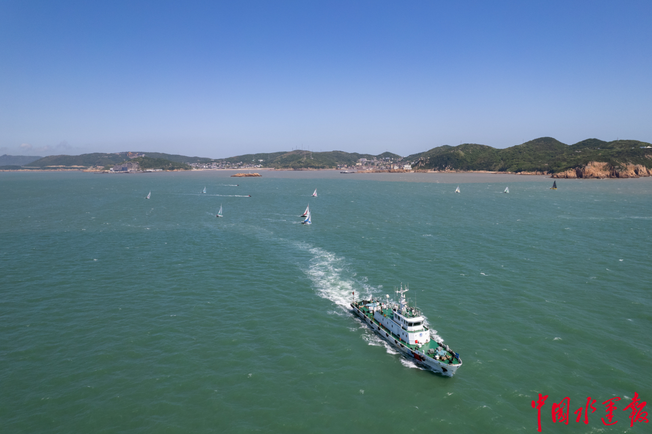 浙江省第四届海洋运动会在舟山开幕 海事部门全力保障帆船拉力赛精彩