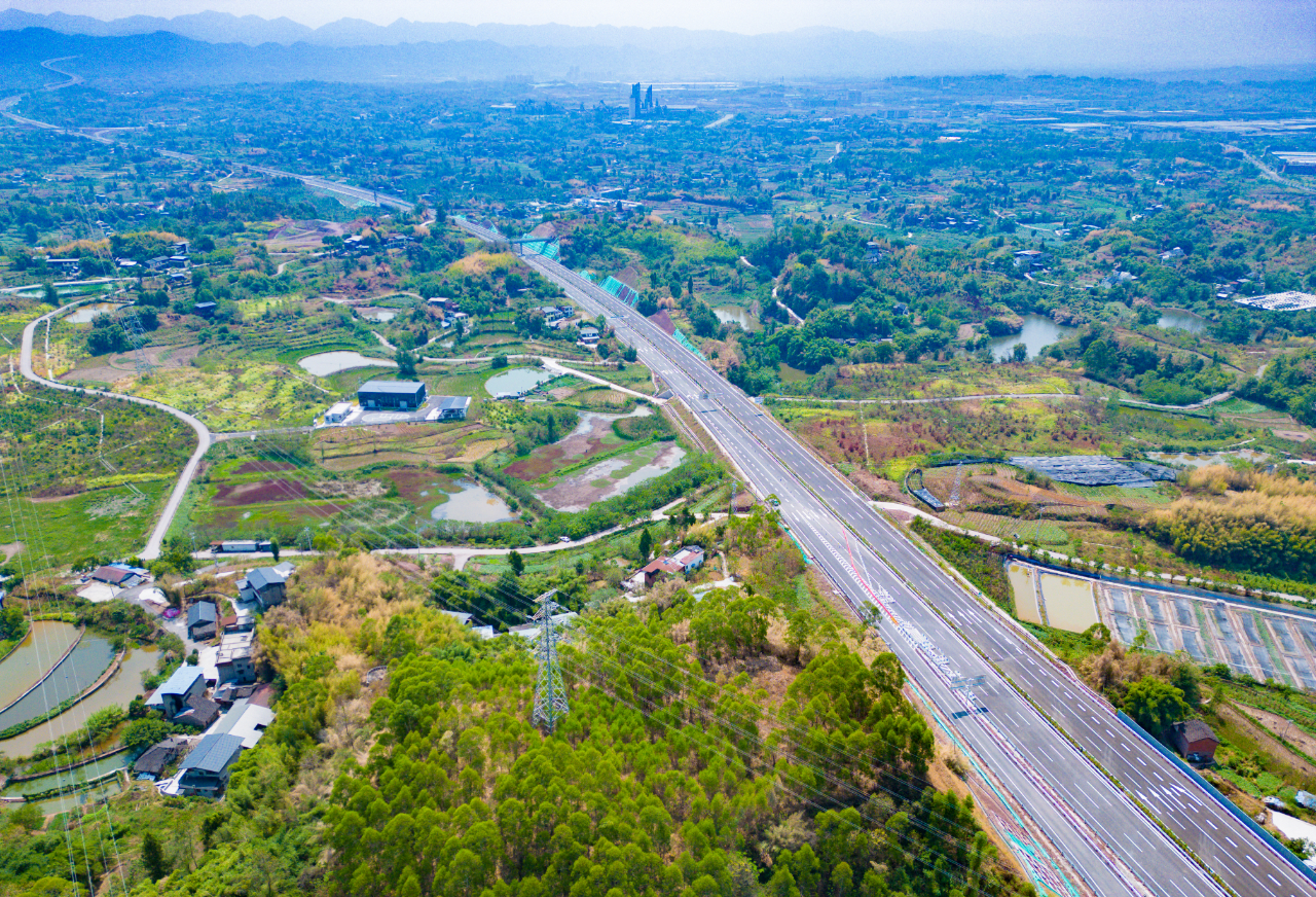 渝遂复线高速公路节点图片